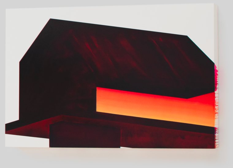 untitled, 2023, ink on paper, 90 x 145 cm