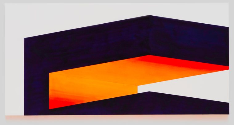untitled, 2023, ink on paper, 70 x 180 cm